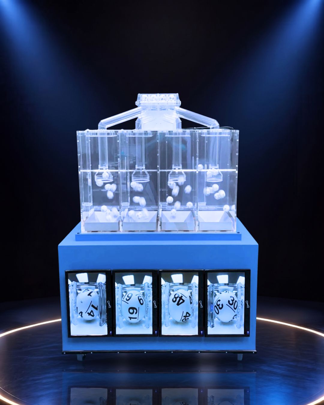 multipick single digit lottery machine